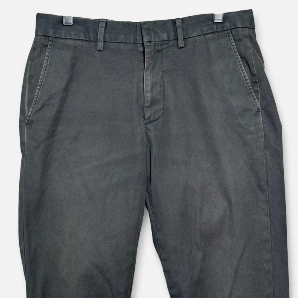 J. Crew Chino Men’s Slim Pants 30x30 Straight Leg Preppy Skate Black Faded - Picture 3 of 8